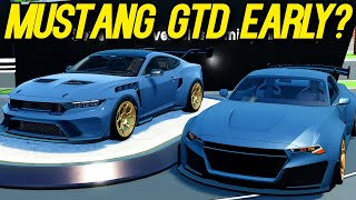 HOW TO SOMEWHAT GET A NEW FORD MUSTANG GTD EARLY IN ROBLOX DRIVING EMPIRE