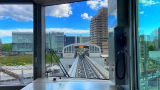 4K HDR 🚝 Tama Monorail Entire Line - The Most Interesting Monorail in Tokyo? 多摩モノレール