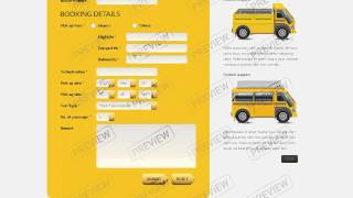 Taxi Website Template