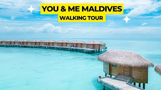 YOU AND ME RESORT MALDIVES WALKING TOUR 4K | Paradise on Earth