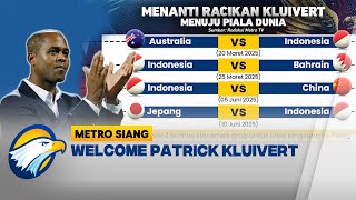 Menanti Racikan Kluivert Menuju Piala Dunia - [Metro Siang]