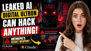 Leaked AI ‘Digital Ultron’ EXPOSED 😳 | Claude Mythos Can Hack Anything? Future of Cybersecurity