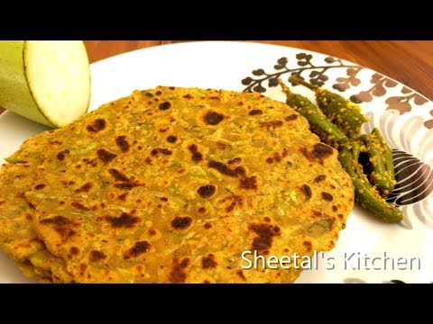गुजराती लौकी थेपला || Lauki Thepla || Gujarati Dudhi Na Thepla Recipe - Healthy Breakfast recipe गुजराती लौकी थेपला || Lauki Thepla || Gujarati Dudhi Na Thepla Recipe - Healthy Breakfast recipe