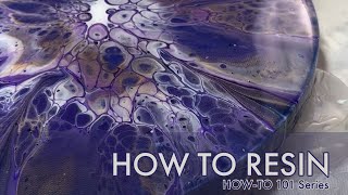 #117. HOW TO RESIN | Acrylic Pouring for Beginners