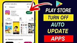 play store auto update off /How to disable auto update apps on android /Turn off auto update android
