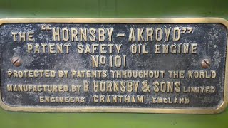 Hornsby Ackroyd No101 at the Anson Engine Museum