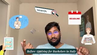 Things to know to study Bachelors in Italy | In Italy Vlogs- Rome| #studyinitaly #studyabroad