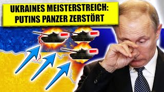 Die Falle der Ukraine schnappt zu - Verheerende Verluste der russischen Panzer