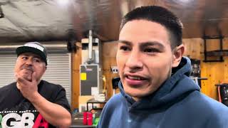 CHOP CHOP IS PROSPECT OF THE YEAR CANDID WHY HE LOVES TO TRAIN WITH ROBERT GARCIA ESNEWS BOXING