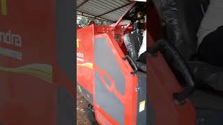 Mahindra brand chain harvester #mahindra #mahindraharvester #diwalicelebration