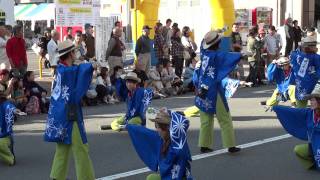 鳴子連 我笑（よさこい東海道2011上本通り）