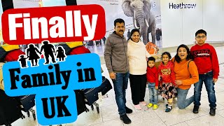 Finally FAMILY is Complete❤️ || Thank God || Family in UK || London || Lintu Rony