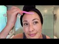 My Dermaplaning At Home Skincare Routine  #SKINCARE