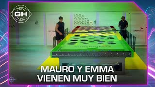 Mauro y Emma encontraron la técnica en la prueba semanal 👏 - Gran Hermano