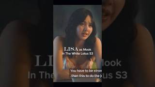 Lisa The White Lotus Season 3 scene #lisa #mook #thewhitelotus #thailand #kpop