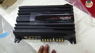 Sony XM-N502 two channel amplifiers//UNboxing//