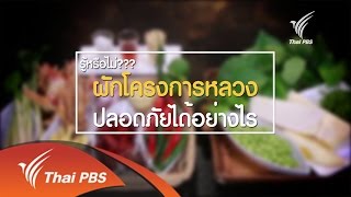 กินอยู่...คือ  : รู้หรือไม่ ? ผักโครงการหลวงปลอดภัยอย่างไร (18 ธ.ค. 59)