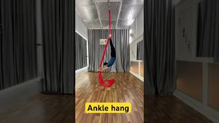 Aerial silk drop | Ankle hang Drop | Dead man Drop #telugusongs #dancetrack #kandyandance