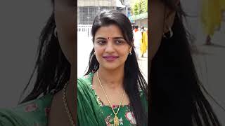 Actress Aishwarya Rajesh Visits Tirumala Temple #ytshorts #shots #trending