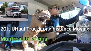 세상은 넓고, 마음먹고 어디든 가면 된다! Montreal to Regina | Long distance Moving | 20\