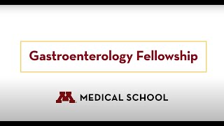 Gastroenterology Fellowship