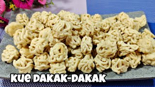 RESEP JADUL KUE DAKAK² RENYAH & GURIH BANGET‼️ SIMPEL CUMA PAKE 3 BAHAN