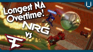 The New Longest Overtime in RLCS NA | NRG vs Faze