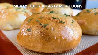 Irresistible Juicy, Meaty and Tasty Stuffed Beef Buns