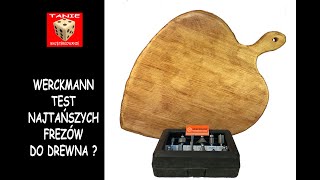 WERCKMANN - Najtańsze Frezy do Drewna ? ( TEST ) Deska do Serów i Wędlin DIY