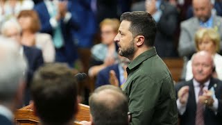 'You have always defended freedom': Watch Zelenskyy's address to Canadian Parliament | FULL SPEECH