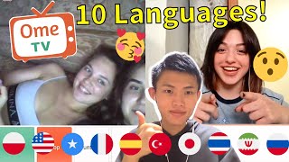 Polyglot SHOCKS Strangers by Speaking Their Native Languages on Omegle!