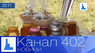 Beekeepers make honey in Carpathian Mounrains