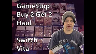 My Buy 2 Get 2 GameStop Haul - Vita & Switch Games.