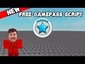 *Fe* ~Free gamepass~ Roblox script (Pastebin)