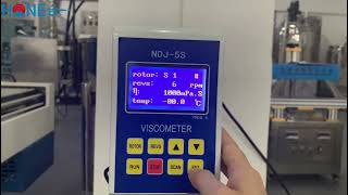 Rotary Viscometer Viscosity Tester Fluid Meter LCD Display Cosmetic Cream Viscosity Test HoneMix