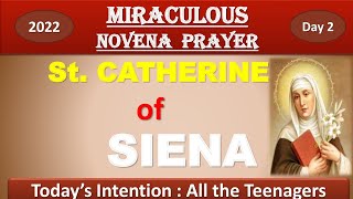 St. Catherine of Siena Novena Prayer Day 2  2022🙏
