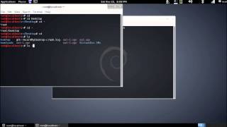 Linux BASH command line tutorial 2 cd and ls