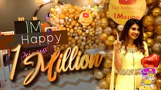 1 Million Subscribers Surprise for Nithyashree​ |Watch how we pranked her in a mall | Surprise Machi