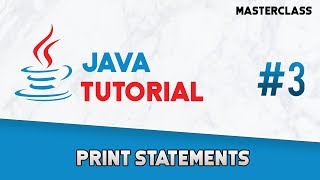 Java Programming: Complete Tutorial - Print Statements (#3)