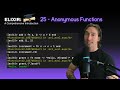 Elixir Full Course: 25 - Anonymous Functions