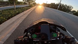 NINJA H2 CHASING SUNSET *Insane Energy*