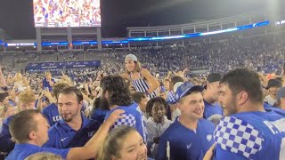 Kentucky upsets No. 10 Florida and fans storm the field (October 2nd, 2021)