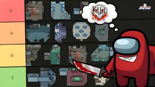 Ranking All Skeld Rooms to Kill In Among Us From Worst to Best...