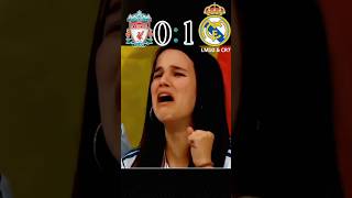 Madrid Slaughtered Liverpool real madrid vs liverpool highlights #youtube #shorts #football