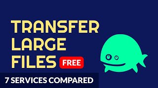 Send Large Files Over Internet Free | In Email or Share via Link | 7 File Transfer Services Compared