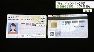 「マイナポイント」 対象者の8割が申請