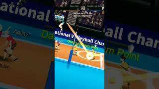 How to volley ball shot tounmant match time #shortvideo