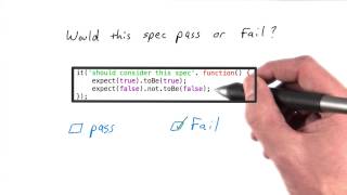 Multiple Tests per Spec Solution - JavaScript Testing