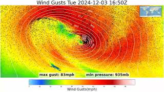 Notable Storms - 2024-12-01 00z GFS Run