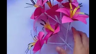 Simple and Beautiful Paper Flowers 2022 | how to make flower | flowers with paper |  handmade flower
